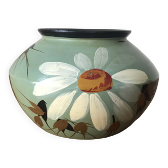 Ceramic vase by Louis Giraud, Vallauris, circa 1940.