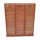 Triple oak curtain binder