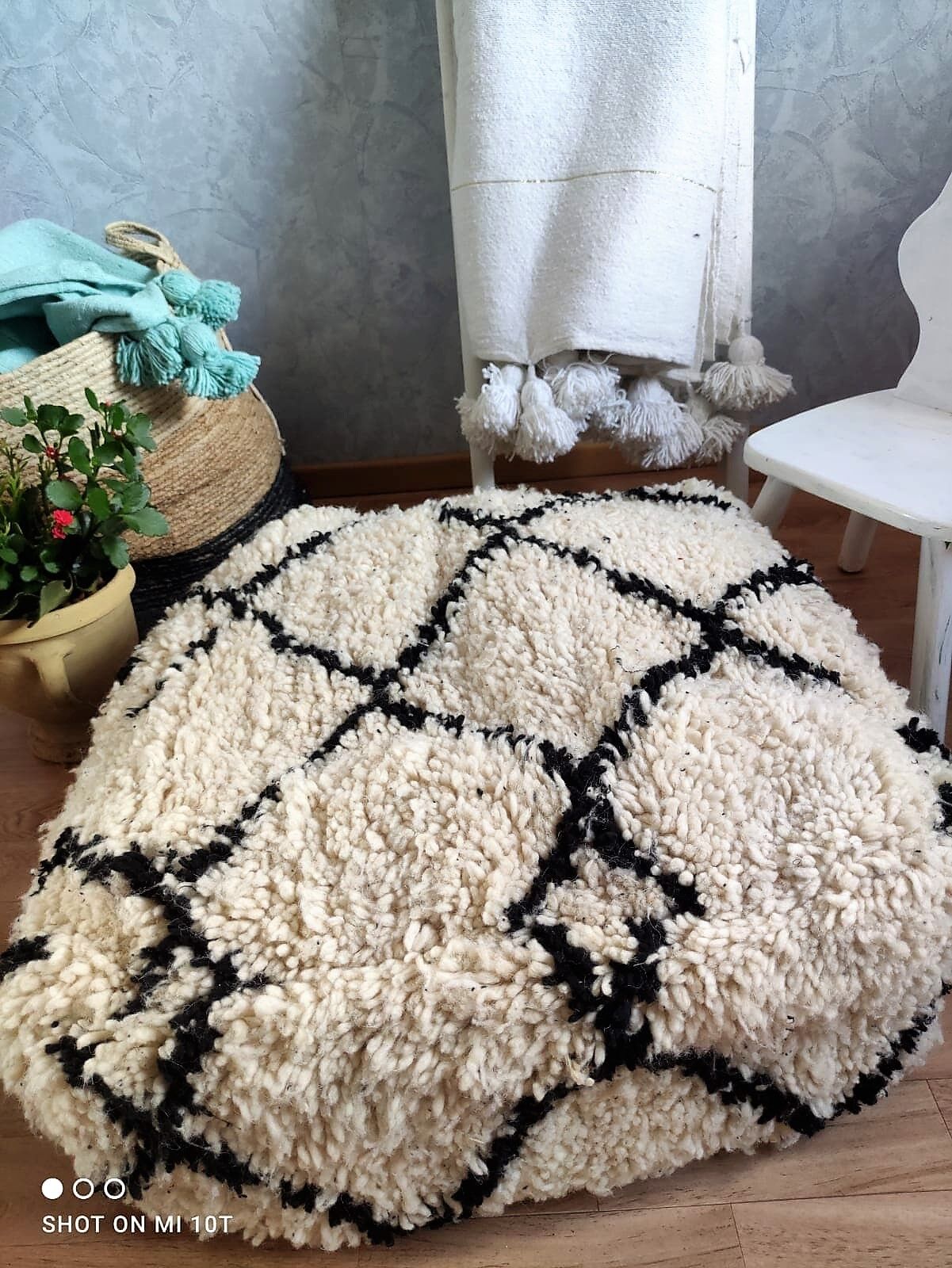 Berber pouf Beni Ouarain