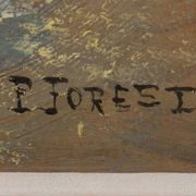 Grande peinture marine de Pierre Forest - Côte d'Azur, années 1920/1930