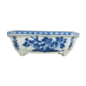 Pot Gardener Pot Bonsai blue white Chinese, China 18th century