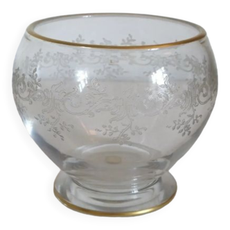 Baccarat crystal bowl