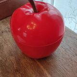 Vintage apple-shaped ice bucket