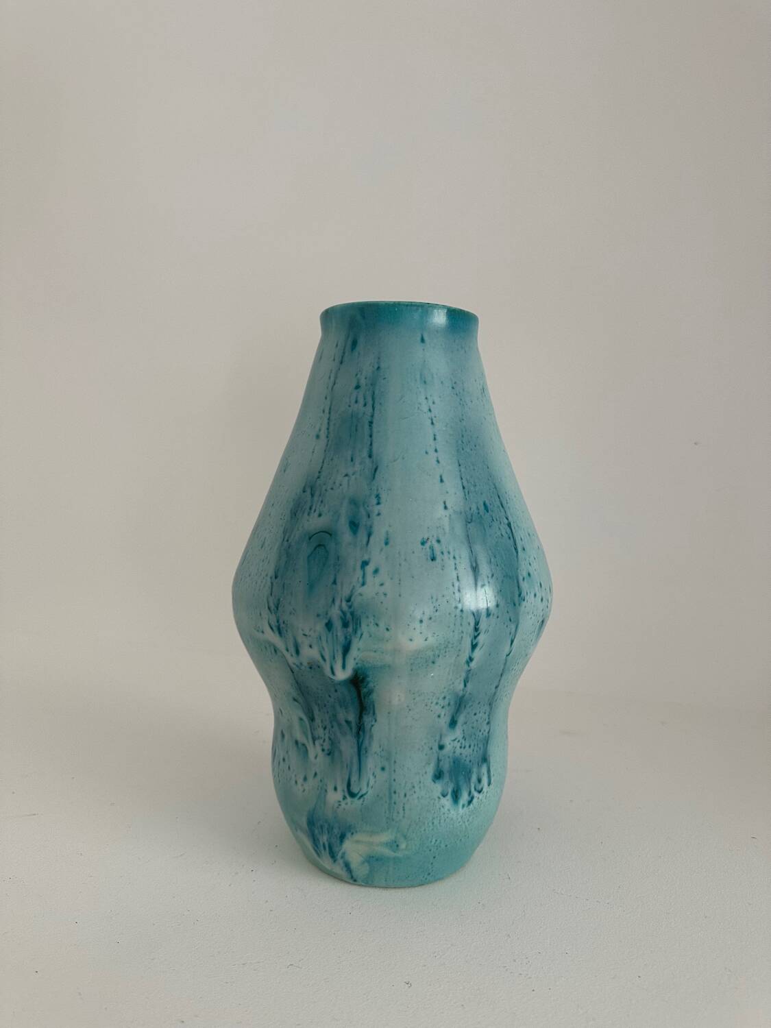 Vase céramique émaillée vintage