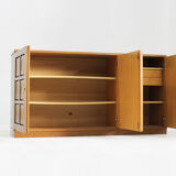 Vintage brutalist sideboard 1970s Gerhard Bartels