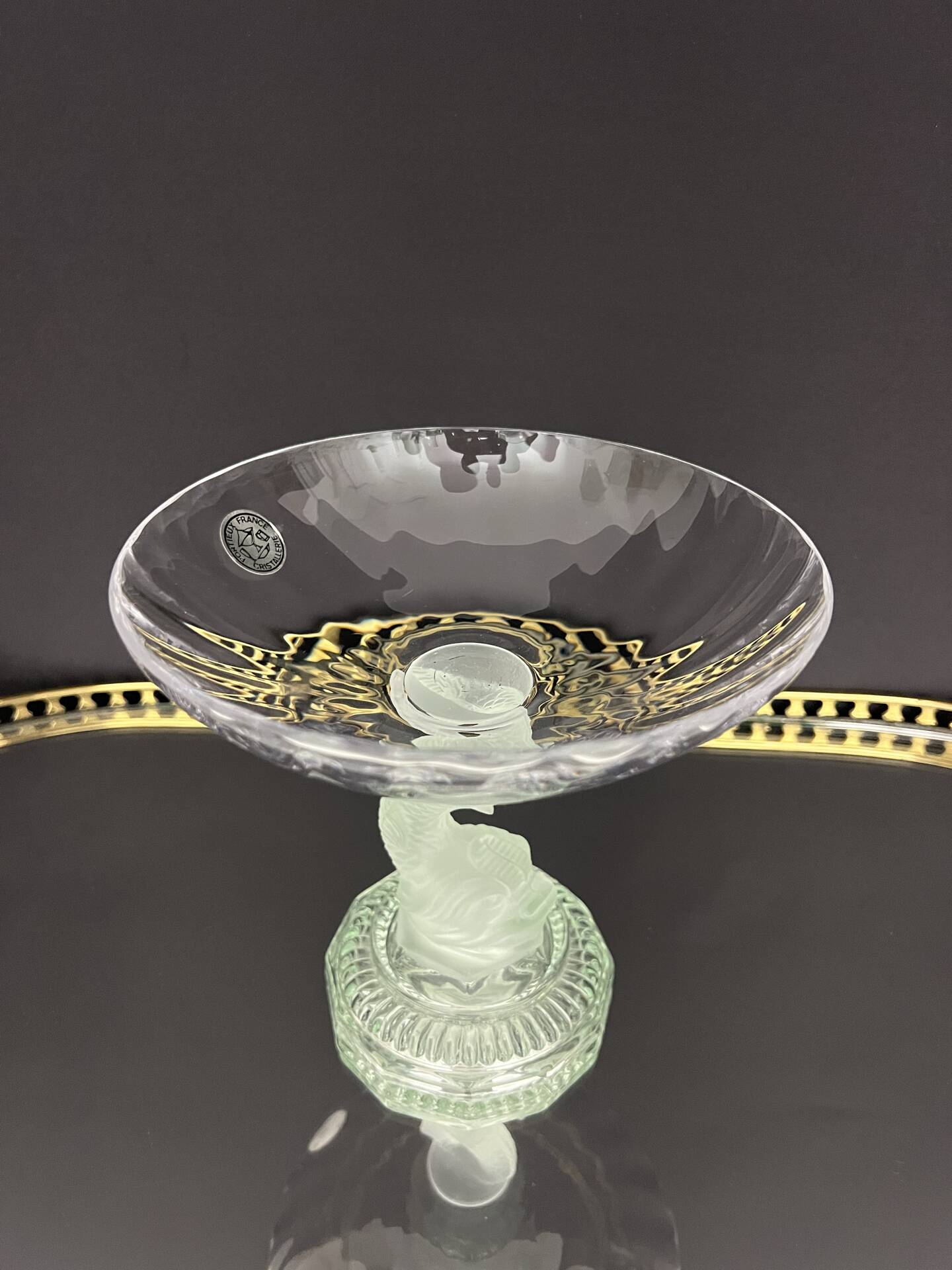 Crystal cup from Portieux, Dauphin model