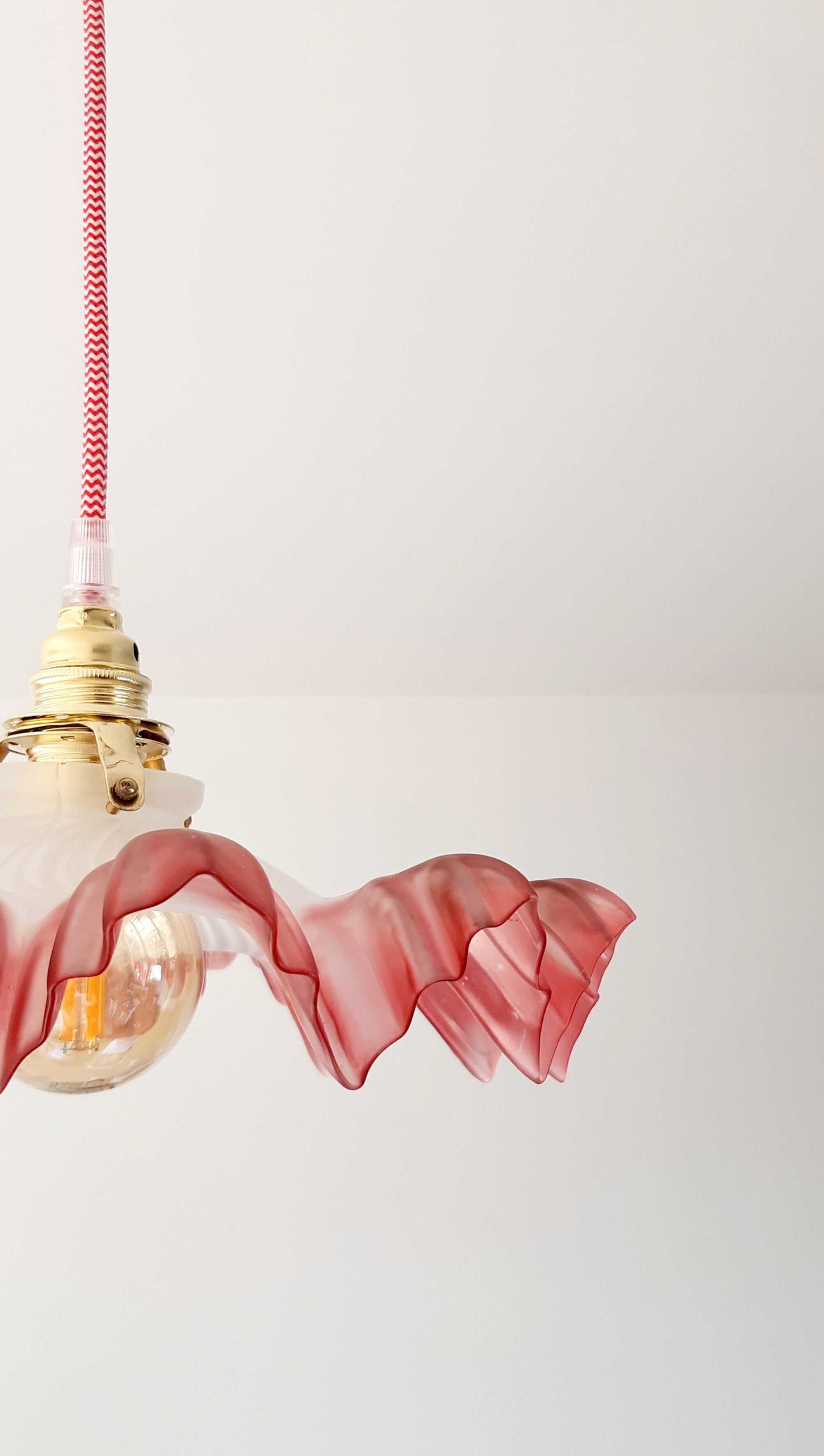 Pink vintage suspension