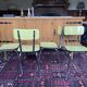 Chaises en formica 1960