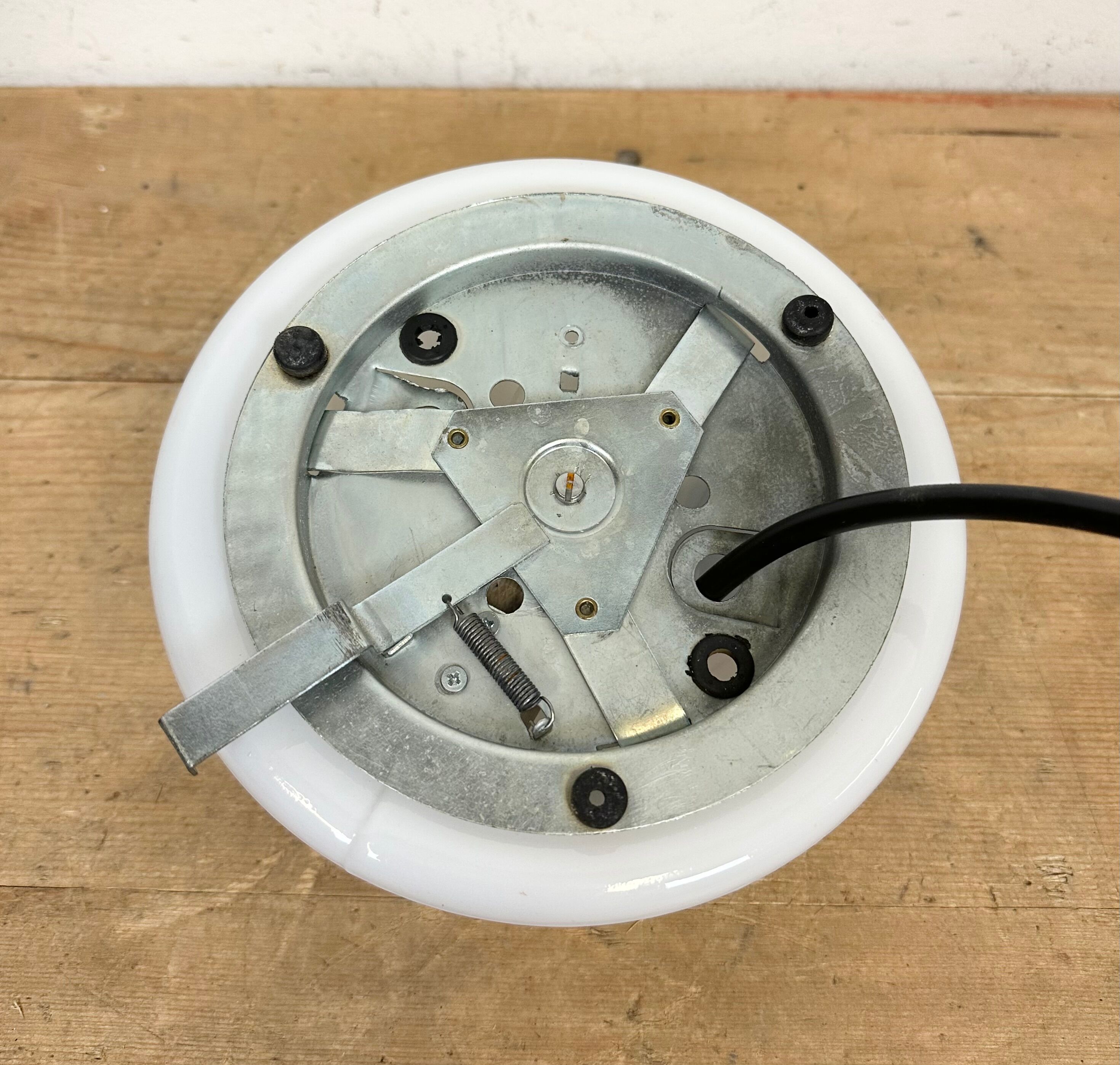 Vintage emergency wall light, 1960s