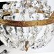 Hot air balloon chandelier with tassels
