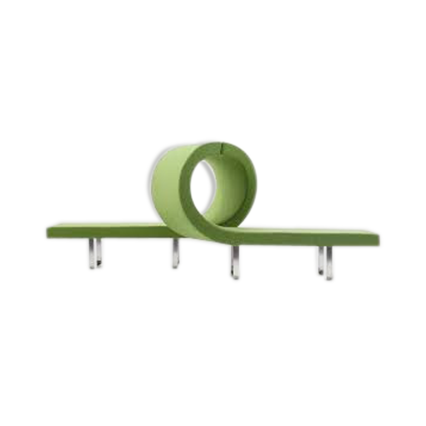 Bartoli sofa bench design highway 4 modules green Anis