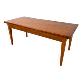 Biedermeier Expandable Dining Table, Cherry Wood, France, circa 1820