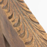 Antique oak armchair