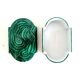 Malachite style porcelain box