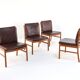 Ensemble de 4 chaises japonaise par Hita Kogei 'Nikko