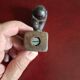 Cast iron door knocker from the 19th century or earlier.