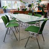 Set of 6 G.Piretti chairs for Castelli