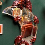 Ancient walnut mirror 46x75cm