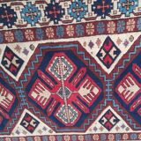 Caucasian Shirvan rug 107 x 205 cm pure wool