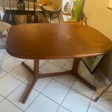 Table scandinave en teck 1970s