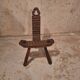 Brutalist stool chair