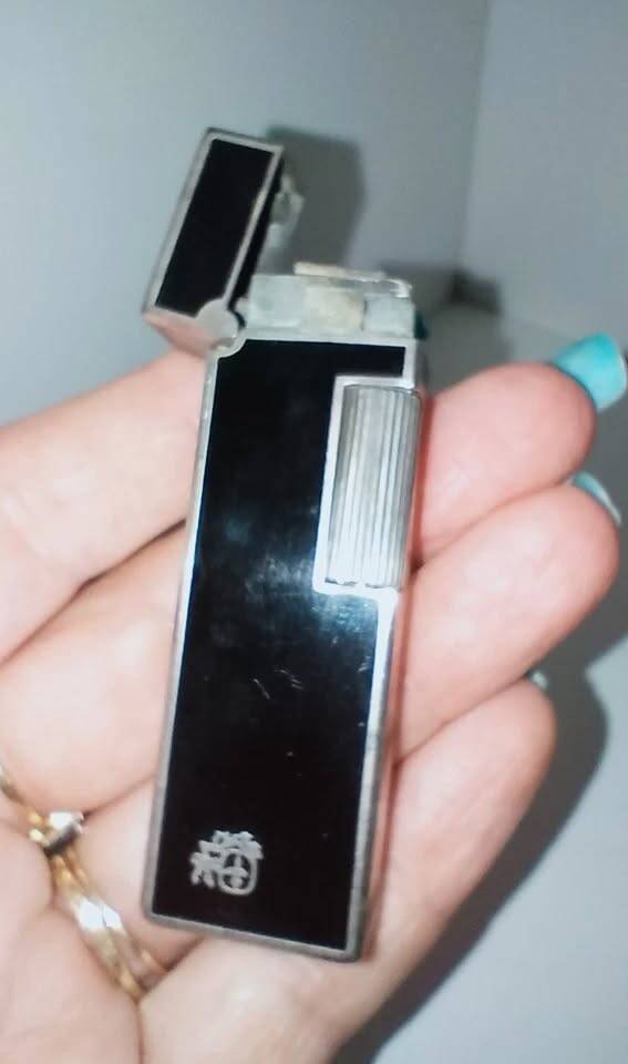 Briquet vintage Colibri of London John Sterling numéroté
