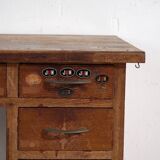 Bureau japonais ancien avec tiroirs – période Showa (c.1926-1970) #80