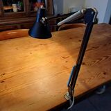 Lampe d'architecte en métal noir