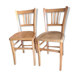 Pair of Luterma vintage bistro chairs