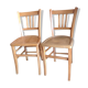 Pair of Luterma vintage bistro chairs