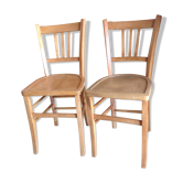 Pair of Luterma vintage bistro chairs