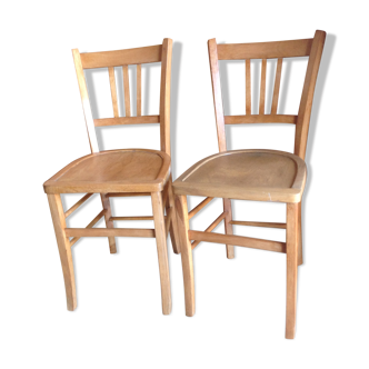 Pair of Luterma vintage bistro chairs