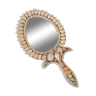 Hand or hanging mirror kitsch shells