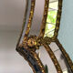 Spanish venetian full length mirror hollywood regency 1980s, 112x59 cm