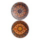 Plates, Puygdemont ceramics, vintage