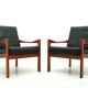 Lounge chairs by Illum Walkelsø for Niels Eilersen, 1960s