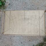 Vinyl door side table