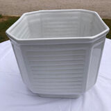 White rectangular pot cover