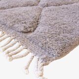 Beni Mrirt Taupe Rug - 152 x 112 cm