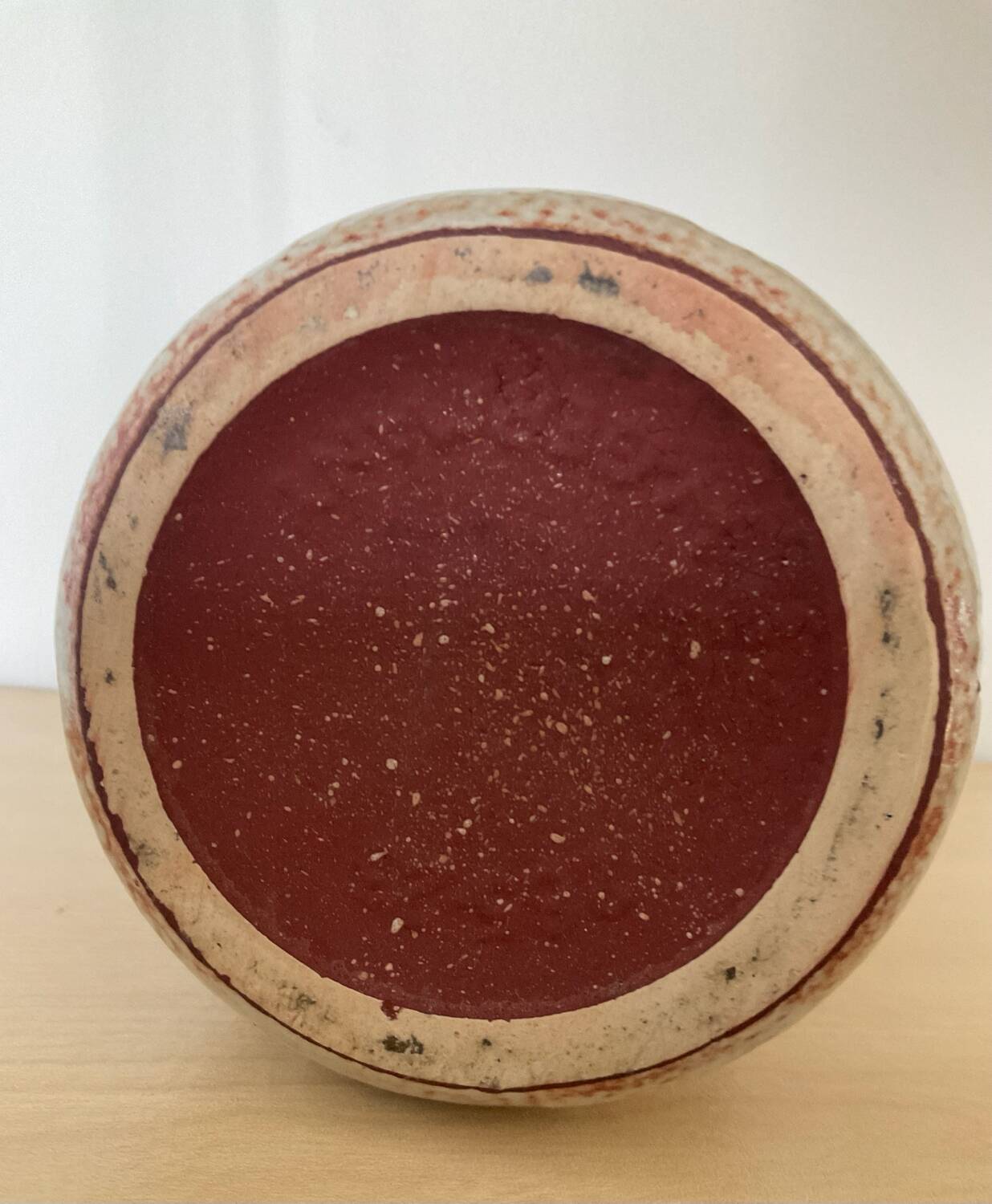 Vintage Amsterdam ceramic vase Scheurich 70s