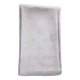 Party tablecloth - 2m30 x 5m30 - white damask monogrammed ct