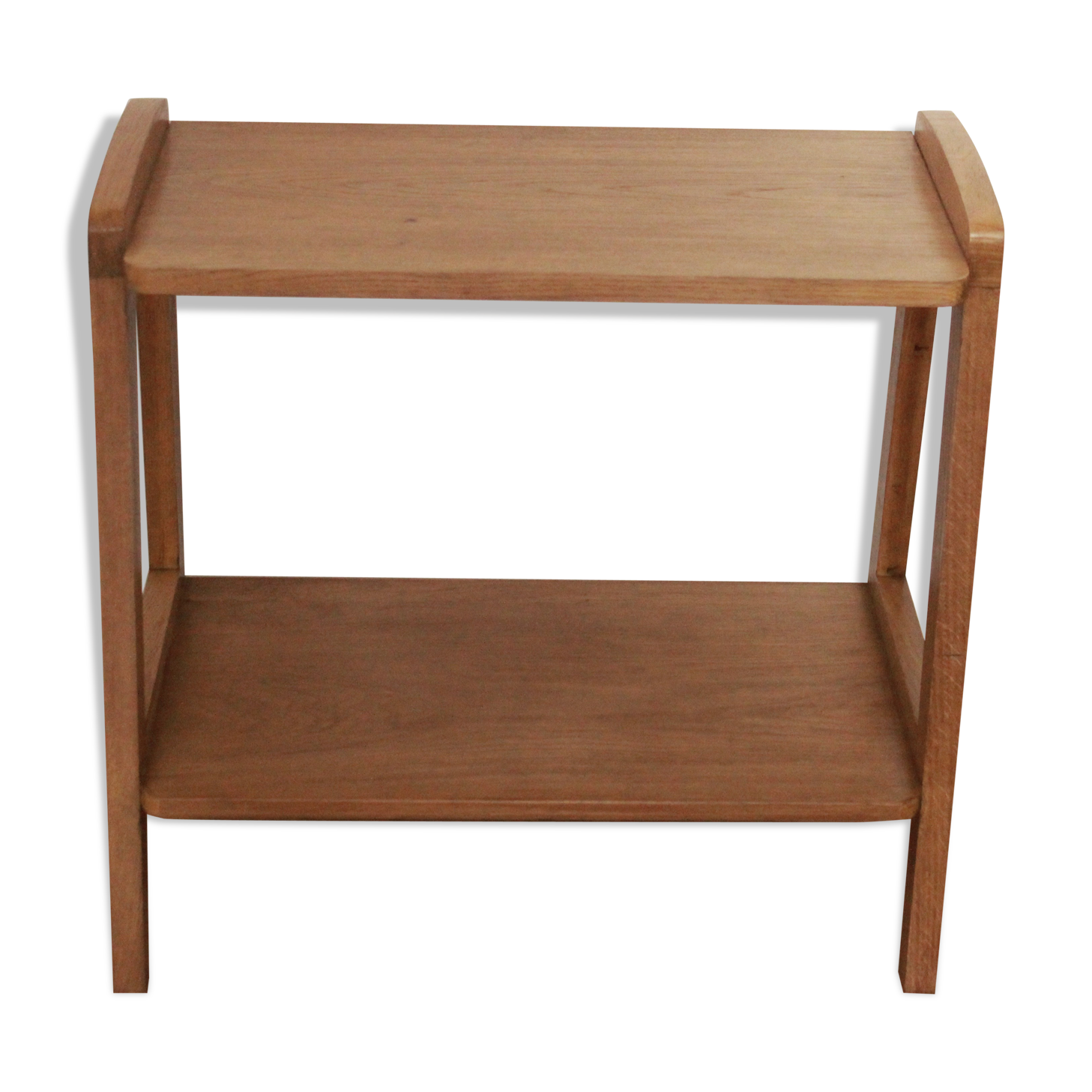 1970 solid oak console