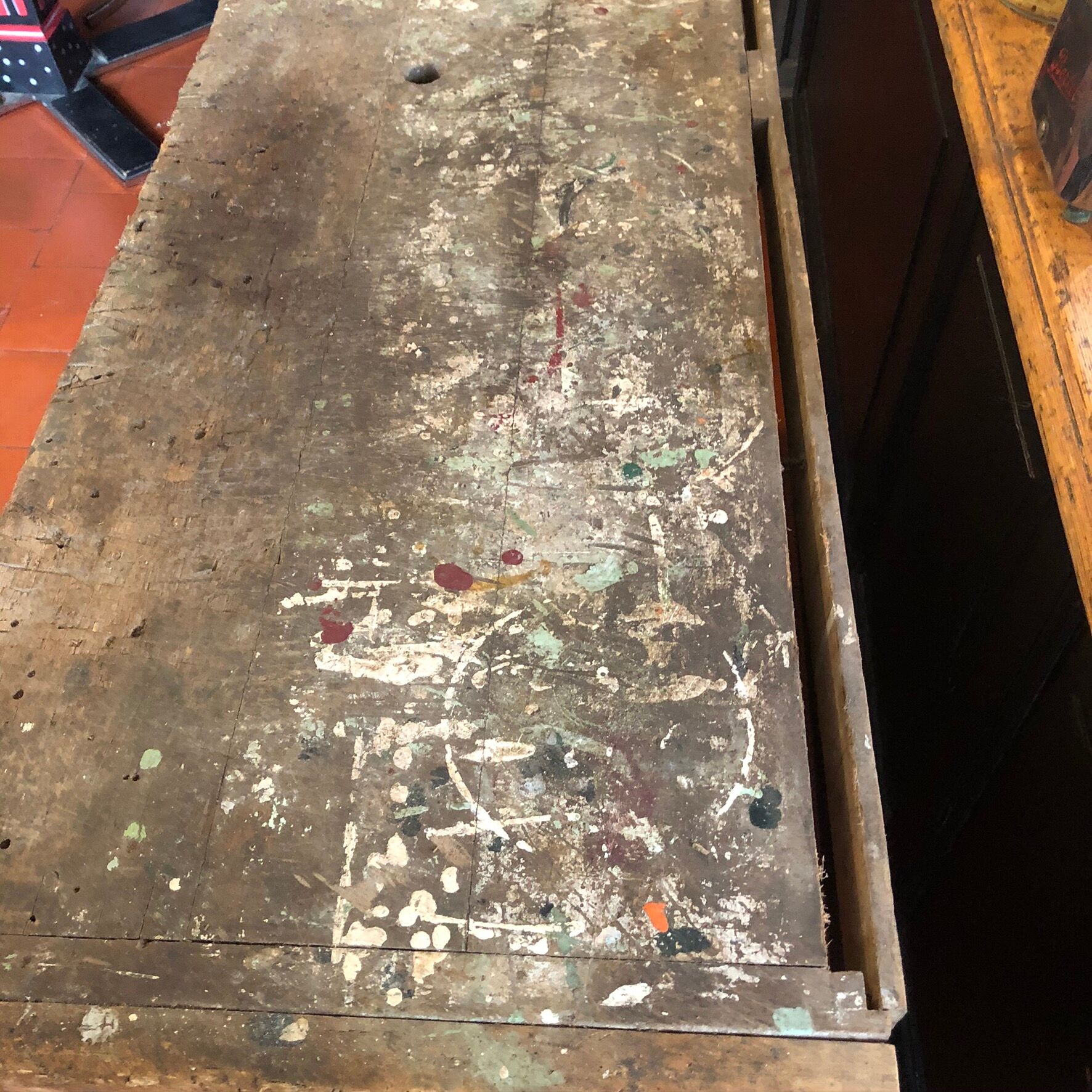 Old workbench