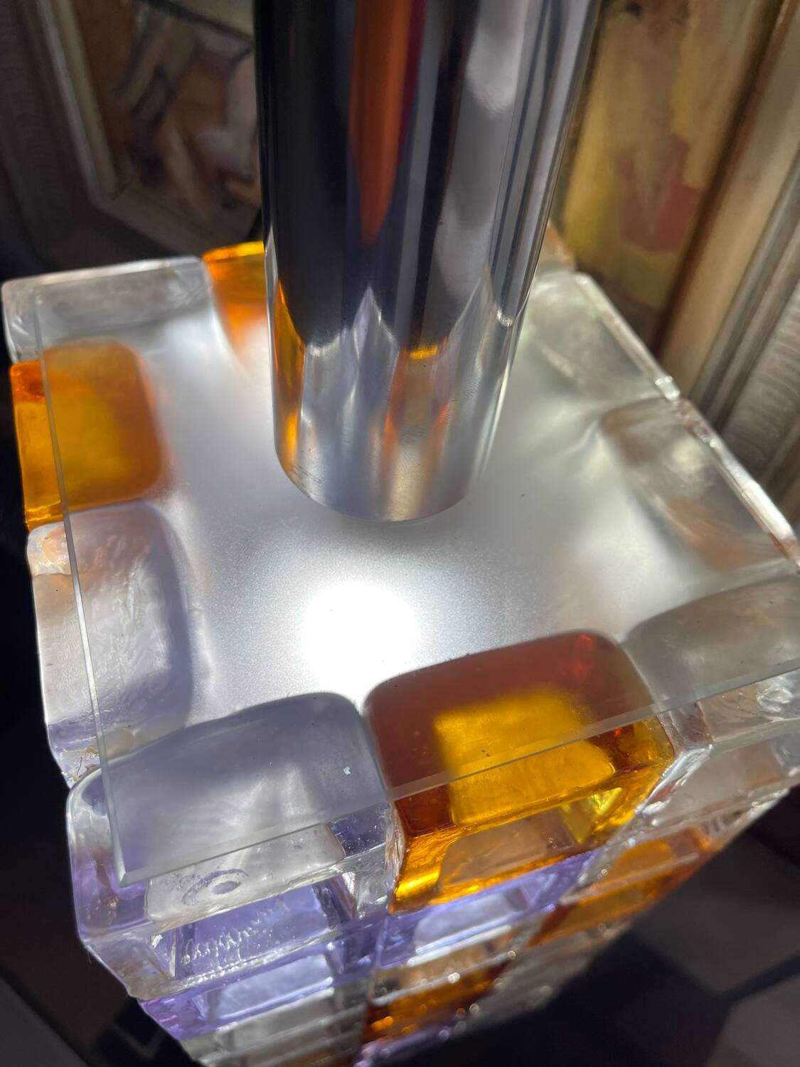 Albano Poli pour Poliarte model XXL verre murano ,Italie 1970s