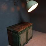 Old enamel wall lamp outdoor lamp XXL