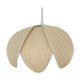 Suspension fleur double corolle vintage