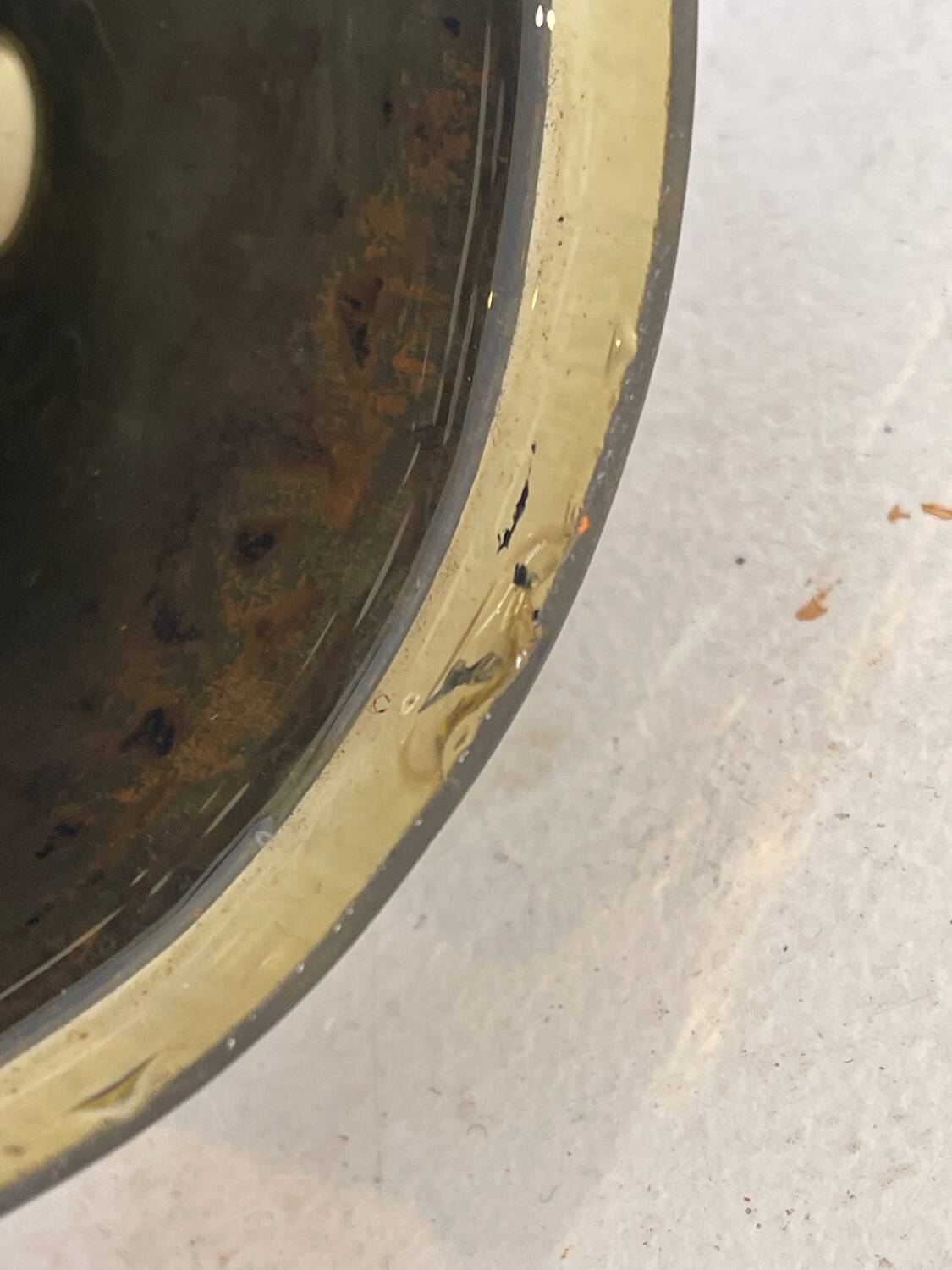 Glass pendant light – André Nanny, 1970