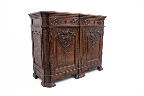 Buffet ancien, France, fin du 19ème siècle