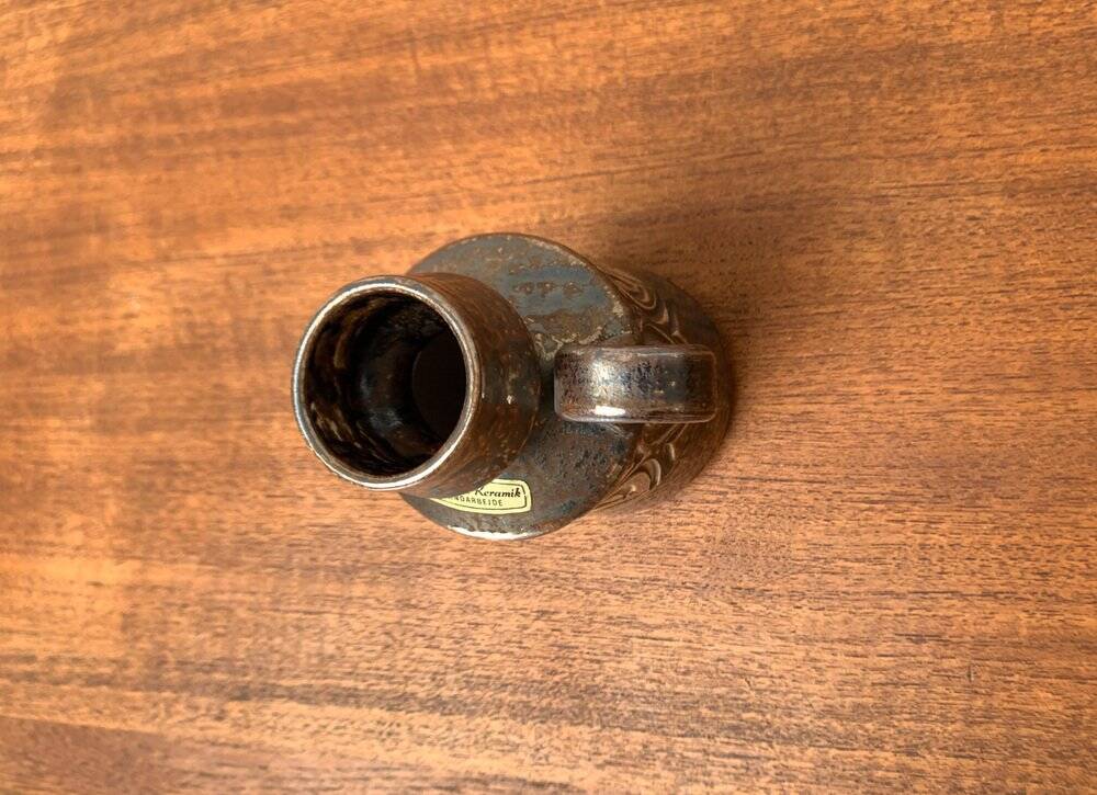 Vase de Pottery Studio Danois du Milieu du Siècle de Lovemose Danemark, années 1960