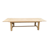 Farmhouse table with oak extensions